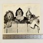 WIZARD OF OZ Lion Scarecrow Tin Man 8x10 B&W (1 photo) Lustre 1950s Vintage
