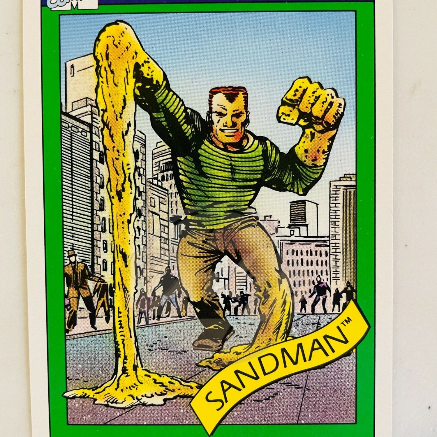 SANDMAN Super Villains 66 Marvel Comics Impel Trading Card USA 1990