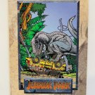 JURASSIC PARK T-Rex Ford Explorer Attack 6 of 9 Topps Trading Card USA 1992