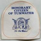 OLYMPIA BEER Its The Water Tumwater Felt Decal/Sticker NOS 1970s RARE Vintage