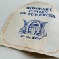 OLYMPIA BEER Its The Water Tumwater Felt Decal/Sticker NOS 1970s RARE Vintage