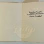 ELVIRA Blow The Candle Birthday Card Paper Moon Horror 1980s Vintage Canada 08