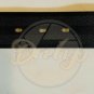 STACY ADAMS Formal Zig Zag Line Pattern Black Belt Mens 34 Waist With Box