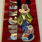 BACK TO SCHOOL MICKEY MOUSE Disney Foil Postcard No Postmark NOS England Vintage