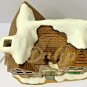 LEFTON The Hampshire House 07336 Ceramic Christmas Hand Painted 1989