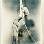 MARILYN MONROE 8x10 B&W Photo Swimsuit And Rope 1950s Vintage