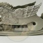 SLEIGH SEAHORSE Pewter Port Double Sided Figurine 1990s USA Vintage