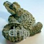 Stone Critter Littles (2) Turtle SCL-024 And Alligator SCL-039 Vtg Made USA