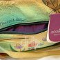 Anuschka Hand Painted Leather Purse & Card Wallet Designed with Flowers