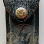 BUCK 110 Folding Steel Brass Full Tang With Leather Belt Holder Made USA