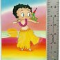BETTY BOOP Happy Birthday Hula Girl Card 1980s Piece Of Rainbow Canada SPK14