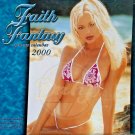 FAITH FANTASY Swimsuit 2000 12x12 12 Month Calendar Sealed Out Of Print Vintage