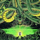 DRAGON BALL Z Sam Mayle 24x16 Fluorescent Ink Hero Complex LE Print Numbered