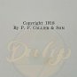 WORLD WAR 1 US NAVAL HISTORY Hardcover 1775-1918 PF Collier Son New York USA
