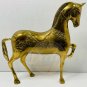 HORSE Brass Ornamental Statue Bon Marche 1980s Vintage