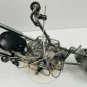 MOTORCYCLE Steampunk Art Nuts Bolts Screws Tubes All Metal Statue Handmade