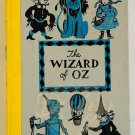 THE NEW WIZARD OF OZ Illustrated Hardcover 1940s Printed USA Vintage