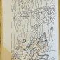 THE NEW WIZARD OF OZ Illustrated Hardcover 1940s Printed USA Vintage