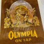 OLYMPIA BEER ON TAP Light Up Sign Metal Plastic Vintage 1970s 80s Made USA