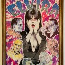 ELVIRA Universal Monsters Pop Art Framed Ephemera Horror Magazine Vintage USA 16