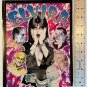 ELVIRA Universal Monsters Pop Art Framed Ephemera Horror Magazine Vintage USA 16