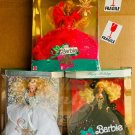 BARBIE Mattel Holiday Special Edition Dolls LOT (3) Vintage 1990s NIB 90 91 92