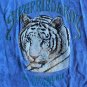 SIEGFRIED ROY WHITE TIGER Puff Graphic SS Factory Artwear Women's XL USA