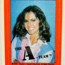 THE A TEAM Amy Amanda Allen 3 Topps Sticker Trading Card USA 1983