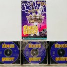 KINGS QUEST COLLECTION Sierra Epic Saga CDROM MSDOS 1990s 15 Games Total Vintage