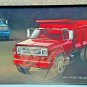 CHEVROLET MED DUTY TRUCKS 18x32 Dealership Sign Cardboard 1970s USA Vintage