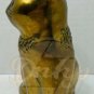 CAT Brass Ornamental Statue Bon Marche 1980s Vintage