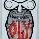 OLY BEER KEG Powered By Sticker Vintage Made USA NOS