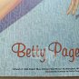 BETTY PAGE Pinup Art Metal Sign 11x15 Exclusive Robert Blue 1996 USA Vintage