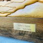 SAILORS SUNSET All Wood Art Roddy Hulon One Of A Kind Signed Dated