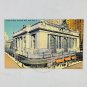 GRAND CENTRAL TERMINAL New York City Linen Postcard Blank USA Vintage