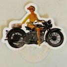 PIN UP GIRLS Biker Susie Dress Sticker (1) Made USA
