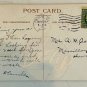 TURKEY Breakthrough Embossed A Happy Thanksgiving Postcard 1909 Posted