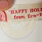ARCTIC CIRCLE Buddies Holiday Sticker LOT (4) USA 1980s Vintage