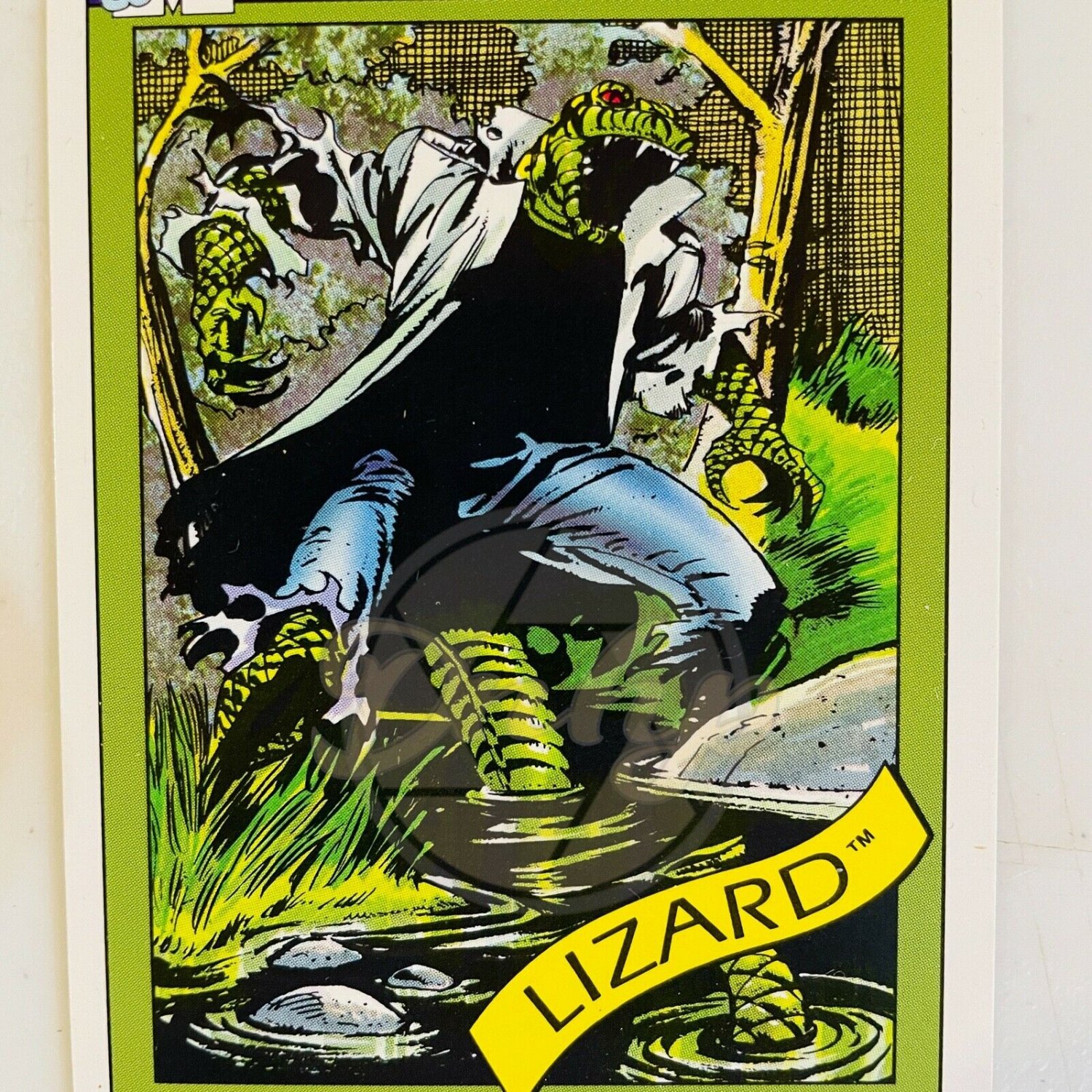 LIZARD Super Villains 67 Marvel Comics Impel Trading Card USA 1990