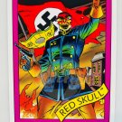 RED SKULL Super Villains 81 Marvel Comics Impel Trading Card USA 1990