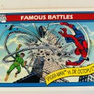 SPIDERMAN VS DR OCTOPUS Battles 93 Marvel Comics Impel Trading Card USA 1990