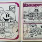 PAC MAN Golden Activity Book 21x16 Poster Bally Midway 1980s USA