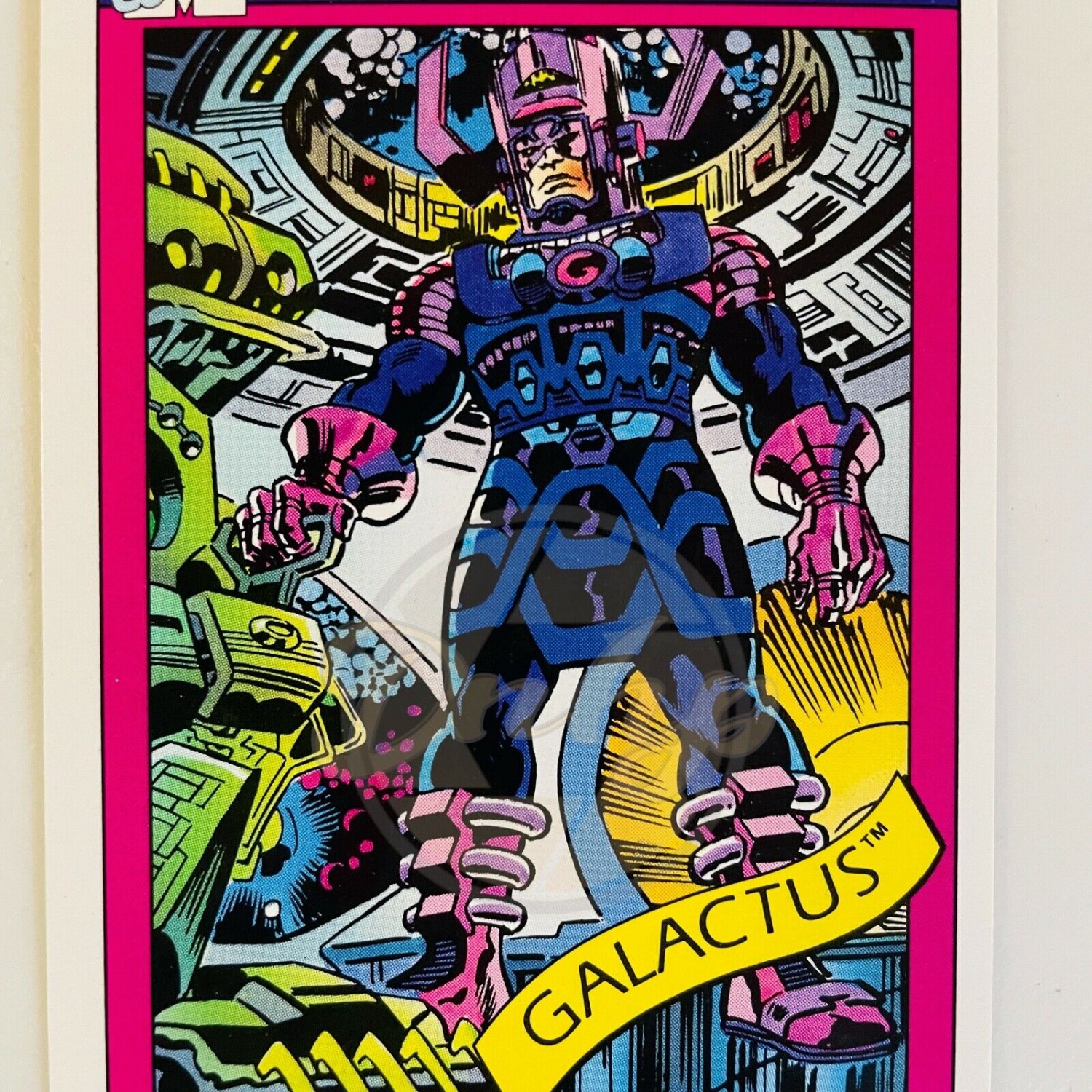 GALACTUS Super Villains 75 Marvel Comics Impel Trading Card USA 1990