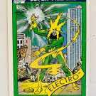 ELECTRO Super Villains 58 Marvel Comics Impel Trading Card USA 1990