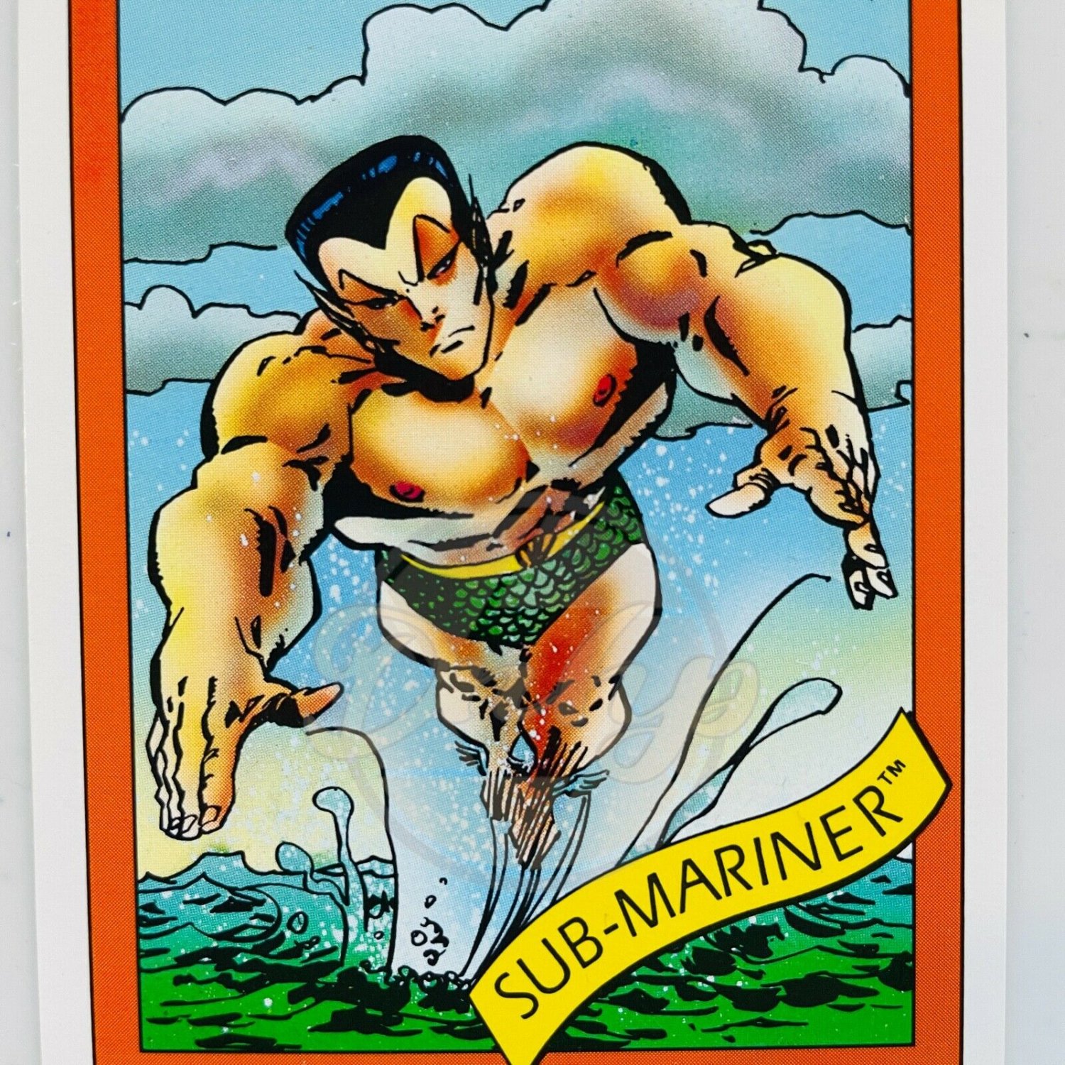 SUB MARINER Super Heroes 16 Marvel Comics Impel Trading Card USA 1990