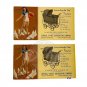 PIN UPS Kozee Kar King Advertising Card (2) Cedar Rapids Iowa Made USA Vintage