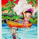 BETTY BOOP Animation Queen Postcard NOS 1988 USA Vintage SPK53