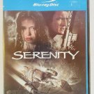 SERENITY Blockbuster Clamshell Blu Ray Disc With Slip Art No Region