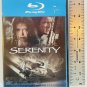 SERENITY Blockbuster Clamshell Blu Ray Disc With Slip Art No Region