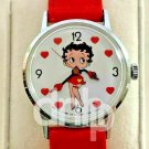 BETTY BOOP Heart Watch Japan Manual Wind 1985 30MM Betty's Store SPK18